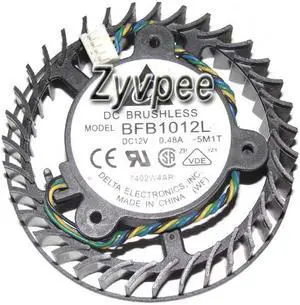 VGA Cooling 5M1T 12V 0.48A 4 Wires 4 Pins for NVDIA 8800GTX 8800GTS 8800 ultra VGA Cooling 5M1T 12V 0.48A 4 Wires 4 Pins for NVDIA 8800GTX 8800GTS 8800 ultra