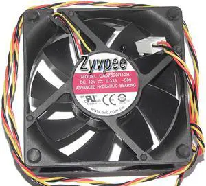 70mm 7020 -S09 DC12V 0.33A 3 Wires 7CM CPU Cooling for M610 M425