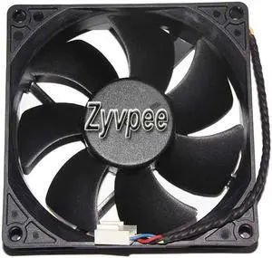 92mm 9225 DS09225B12U P100 12V 0.56A M418C 4 Wires 4 Pins PWM 9cm Case Fan