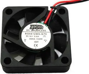 40mm 4010 BD0412MS-G70 12V 0.08A 2 Wires 2 Pins 4CM CPU Cooling