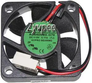 40MM 4010 AD0405MX-G70 TJ FD0540-A3212A DC5V 0.11A 2 Wires 4CM Cooling Fan 40MM 4010 AD0405MX-G70 TJ FD0540-A3212A DC5V 0.11A 2 Wires 4CM Cooling Fan