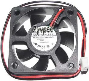 50mm 5015 AD5024XS-D71 DC24V 0.13A 2 Wires 5CM Inverter CPU Cooling