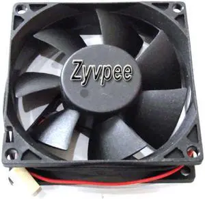 80mm 8025 AD0805LB-A70GL DC5V 0.23A 2 Wires 8CM CPU Cooling