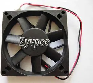 80mm 8015 AD0812LB-D70 DC12V 0.09A 2 Wires 8CM CPU Cooling