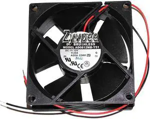 80mm 8032 AD0812MB-Y51 12V 0.24A 2 Wires 8CM Server Cooling Fan 80mm 8032 AD0812MB-Y51 12V 0.24A 2 Wires 8CM Server Cooling Fan
