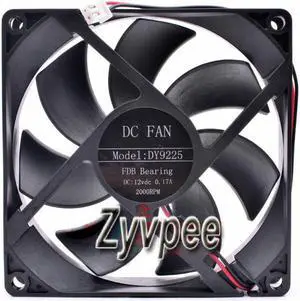 90mm 9025 DY9225 DC12V 0.17A 2 Wires 9CM PC Power Cooling Fan