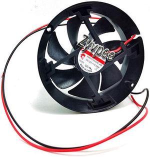 Zyvpee HA60151V3-E04C-A99 DC12V 0.28W 2 Wires Circular CPU Cooling