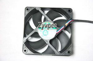 120mm 12025 MGT12012XB-W25 12V 0.52A 4 Wires 12CM Cooling Fan