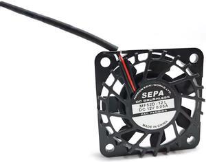 50mm 5210 MF520-12L  MF52D-12L DC12V 0.05A 2Wires 2Pin 5CM Cooling Fan