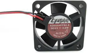 Zyvpee 40*10mm KD0504PFB2-8 5V 0.6W 2 Wires 2 Pins Micro 4CM Cooling fan