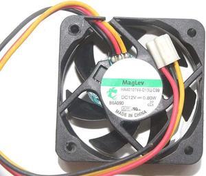 Zyvpee HA40101V4-D13U-C99 12V 0.8W 3Wire 4cm PLC IPC Cooler Cooling Fan 40x10mm