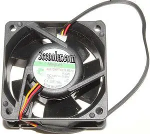 Zyvpee KDE1206PTV3 13.MS.A.R.GN DC12V 0.9W 3 Wires 6CM Case Fan 60MM 60x25mm