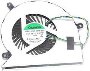 Zyvpee  EFB0151S1-C040-S9A 12V 9.51W 4 Wires Laptop Cpu Cooling Fan