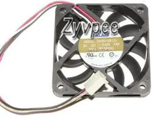 Zyvpee 6cm DA06010B12U -FAR 12V 60mm 0.4A 3Wire CPU Cooler Cooling Fan 60x60x10mm Zyvpee 6cm DA06010B12U -FAR 12V 60mm 0.4A 3Wire CPU Cooler Cooling Fan 60x60x10mm