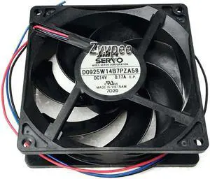Zyvpee 90*25MM D0925W14B7PZA58 14V 0.17A 3 Wires 3 Pins 9CM case fan server axial fan Zyvpee 90*25MM D0925W14B7PZA58 14V 0.17A 3 Wires 3 Pins 9CM case fan server axial fan