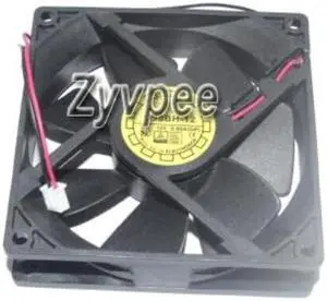 Zyvpee 90MM D90BH-12 12V 0.2A 2.4W 2600RPM 48CFM 30dBA 2 Wires Silent Cooling Fan