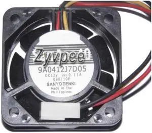 ZYvpee 4CM 4015 9A0412J7D05 DC 12V 0.11A 3 Wires 3 Pins Case Fan ZYvpee 4CM 4015 9A0412J7D05 DC 12V 0.11A 3 Wires 3 Pins Case Fan