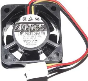 Zyvpee 4020 109P0412M629 Cooling Fan with 12V 0.06A 3 Wires 3 Pins Zyvpee 4020 109P0412M629 Cooling Fan with 12V 0.06A 3 Wires 3 Pins