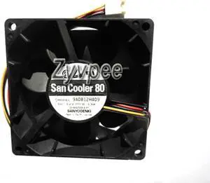 Zyvpee 8025 9A0812H409 12V 0.13A 3 Wires 3 Pins Cooling fan Zyvpee 8025 9A0812H409 12V 0.13A 3 Wires 3 Pins Cooling fan