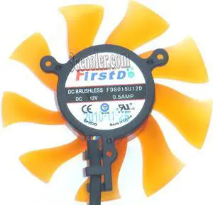 Zyvpee FD8015U12D 12V 0.5A 4 wires vga Cooling for HD 4860 HD5770 vapor-x HD5850xreme HD 6790