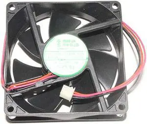 Zyvpee DFB802512H 12V 2.0W 3 Wires 3 Pins Cooling Fan 80x25mm