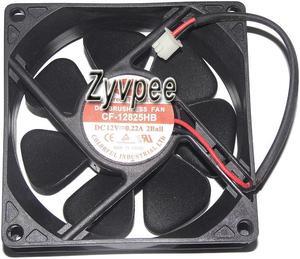 Zyvpee 80mm CF-12825HB 12V 0.22A 2 Wires Cooler Fan 80x25mm