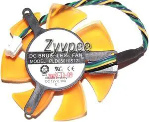 Zyvpee PLD05010S12L DFB501012H 12V 0.1A 4 Wires Video Fan for 9400GT GT210 GT520