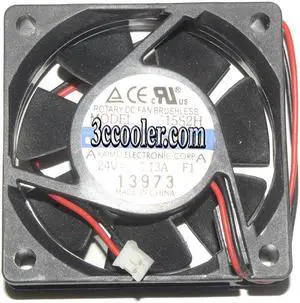 Zyvpee 60mm JF0615S2H DC24V 0.15A 2 Wires 6CM Cooling Fan for Print 60x15mm