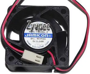 Zyvpee 40mm KF0420B5L KF0420S5H KF0420S5H-R 5V 0.6W 2Wire Cooling Fan 40x20mm Zyvpee 40mm KF0420B5L KF0420S5H KF0420S5H-R 5V 0.6W 2Wire Cooling Fan 40x20mm