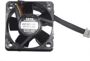 Zyvpee 30mm MF30P-12A 12V 0.06A 3 wires 3 pins 3CM cooling fan 30x10mm Zyvpee 30mm MF30P-12A 12V 0.06A 3 wires 3 pins 3CM cooling fan 30x10mm