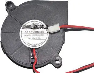 Zyvpee 50mm SHBC0512SH 12V 0.1A 2 wirse 2 pins dvr cooling fan