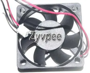 Zyvpee 50mm RDM5010B 12V 0.08A 2 Wires 5CM CPU Cooling Fan 50x10mm