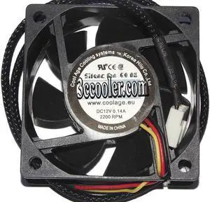 Zyvpee 60MM DC12V 0.14A 3 Wirse 3 Pins 6CM Case Fan 60x25mm Zyvpee 60MM DC12V 0.14A 3 Wirse 3 Pins 6CM Case Fan 60x25mm