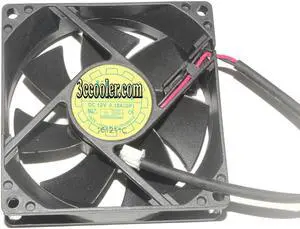 Zyvpee 80mm D80BH-12 (GP) 12V 0.18A 2 Wires 8CM Cooling Fan 80x25mm