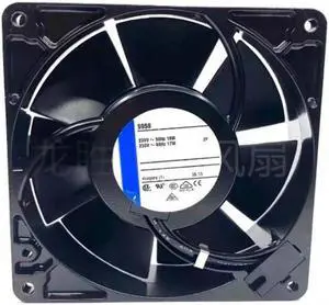 Zyvpee  5958 AC230V 18/17W 2 Pins All Metal high-Temperature Resistant Fan 127x38mm
