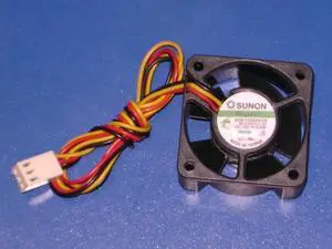 SUNON 4020 KDE1204PKV2 square cooling fan with 12V 0.8W 3-wires