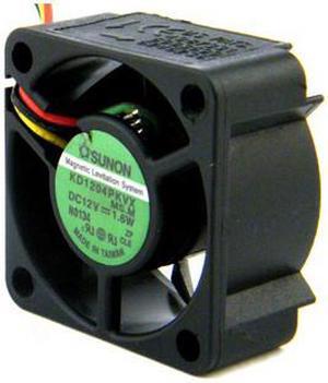 SUNON 4020 KD1204PKVX square cooling fan with 12V 1.6W 3-wires