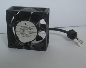 Melco MMF-06F24ES RNF square Cooling Fan with 24V 0.1A 2 Wires For Inverter