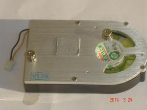 Magic MGT5012XB-W10 Cooling fan with heatsink 12V 0.19A 2-wires 9-blades
