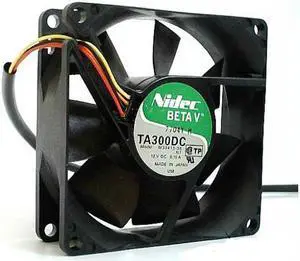 Square Cooling Fan of NIDEC 8025 M33412-35 with 12V 0.15A 4-Wires Square Cooling Fan of NIDEC 8025 M33412-35 with 12V 0.15A 4-Wires