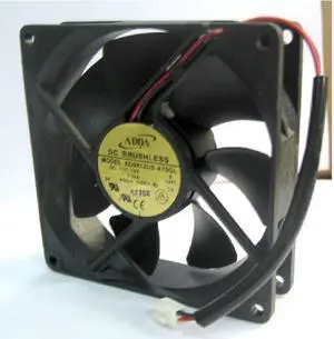 Square Cooler of ADDA 9025 AD0912US-A70GL with 12V 0.3A 2-Wires