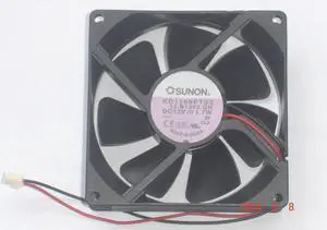 Square Cooler of SUNON 9025 KD1209PTS2 13.B1353.GN  with 12V 1.7W 2-Wires