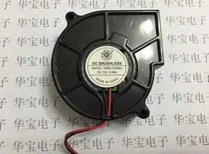 DC Brushless Blower of SHBC7530BH with 12V 0.36A 4.32W 2-Wires 2pins