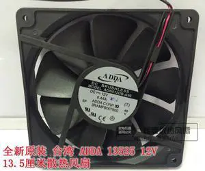 ADDA 13525 12V 0.44A ADN512UB-A90 2-Balls Bearing Cooling Fan for PC case