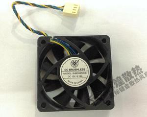 SHBC0612HB 6015 6CM  12V 0.18A 2-Balls Bearing 4Wires PWM For CPU , Case