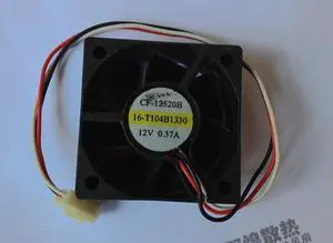 CF-12520B 16-T104B1330 5020 DC12V 0.37A 50*50*20MM 5CM 3Wires 3Pins For case