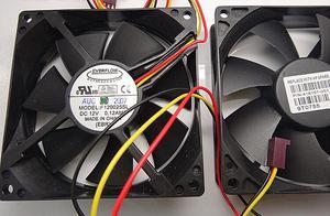 EverFlow F129025SL 9025 Square Cooler with 12V 0.12Amp 3Wires 3Pins Sleeve Bearing For Case,CPU,IPC
