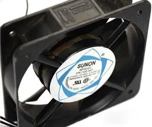 SUNON 12025 SP101AT 1122 HST 12cm Silence Cooler with  AC 115V 50/60Hz 0.15Amp 2 Wires For Case, Box SUNON 12025 SP101AT 1122 HST 12cm Silence Cooler with  AC 115V 50/60Hz 0.15Amp 2 Wires For Case, Box