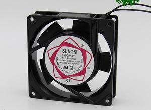 Square SUNON SF9225AT P/N 2092HSL AC Axial Fan with AC 220/240V 50/60Hz 0.10A 2 Wires