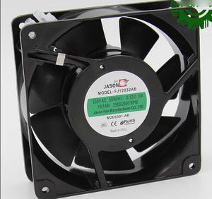 JASON FAN FJ12032AB 230V Axial Fan with 50/60Hz 0.12/0.1Amp 2500/2800RPM 2 Wires aluminium alloy Frame